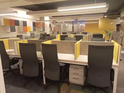 SILENT COMMERCIAL OFFICE SPACE AVAILABLE FOR RENT GULSHAN-E-IQBAL BLOCK 5