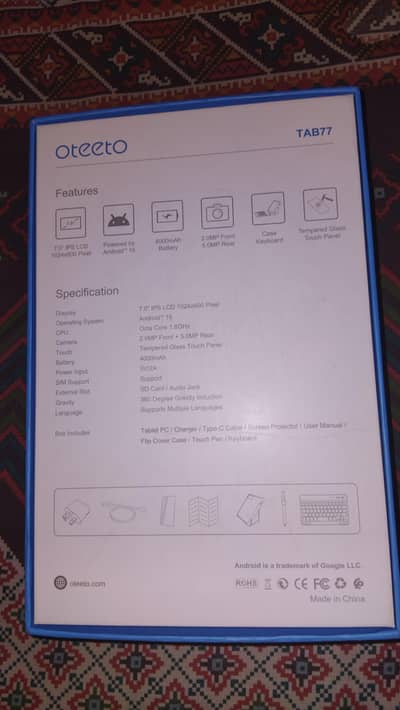 OTEETO TAB77 FOR SALE OR EXCHANGE WITH OTHER DEVICE