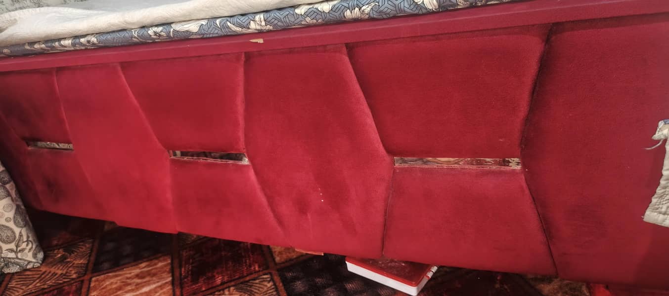 Bed and show case 4