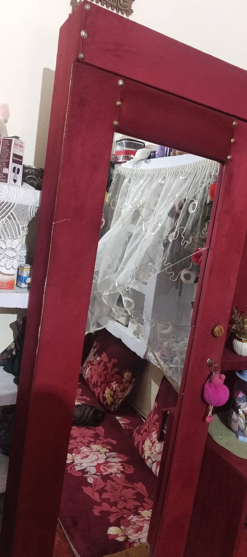 Bed and show case 7