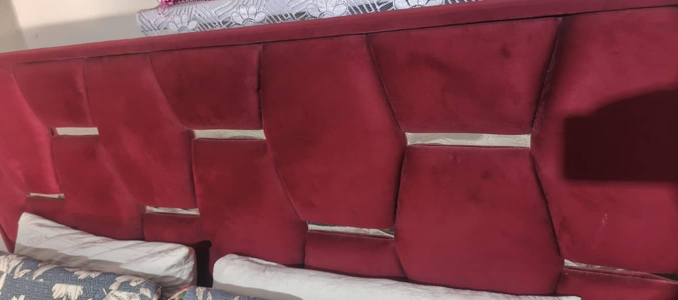 Bed and show case 8