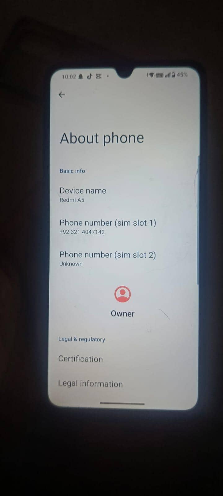 Xiaomi Redmi A5 4
