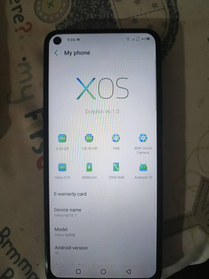 Infinix Note 7 4