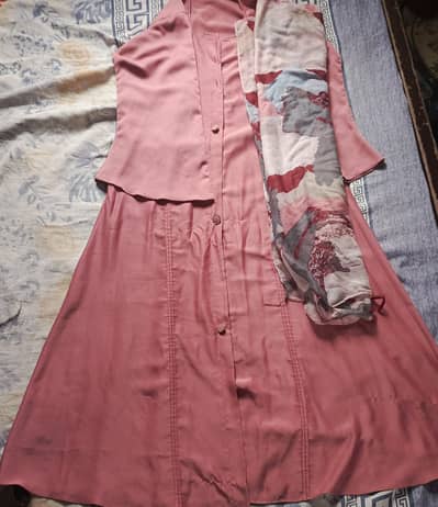 Karachi wale rabta kare  abaya with stolar 1000