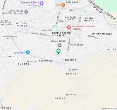F1 Residential Plot / Back Open / Bahria Town / Rawalpindi / Phase 8