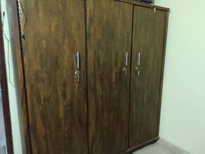 three piece furniture bed wardrobes big and table