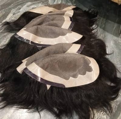 hair patch with accessories+fixing