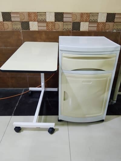 Hospital Bedside Cabinet & Overbed Table Brand New & Refurbished