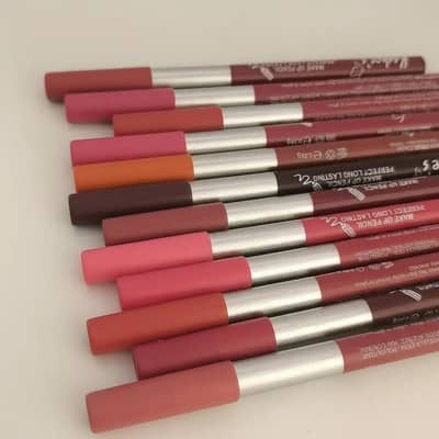 kashees creamy texture high pigmented lips pencil 6 pcs