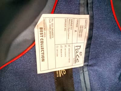 Brand New suit coat pant size 15 1/2