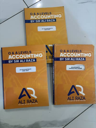 Ali Raza (Accounting) past paper