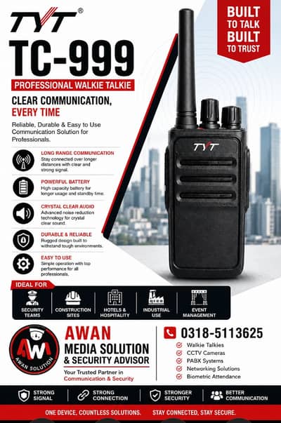 walkie talkie , Tyt TC-999 walkie talkie All kinds of walkie talkie