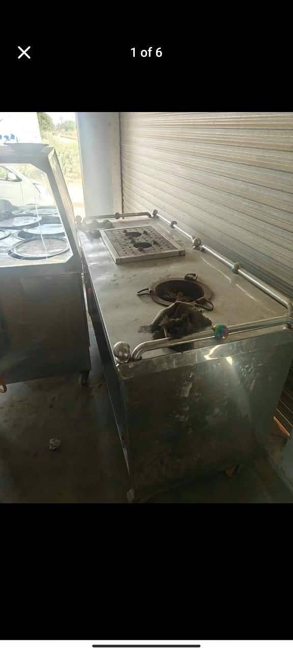 مکمل تندور اور فوڈ اسٹال کا سامان برائے فروخت 2