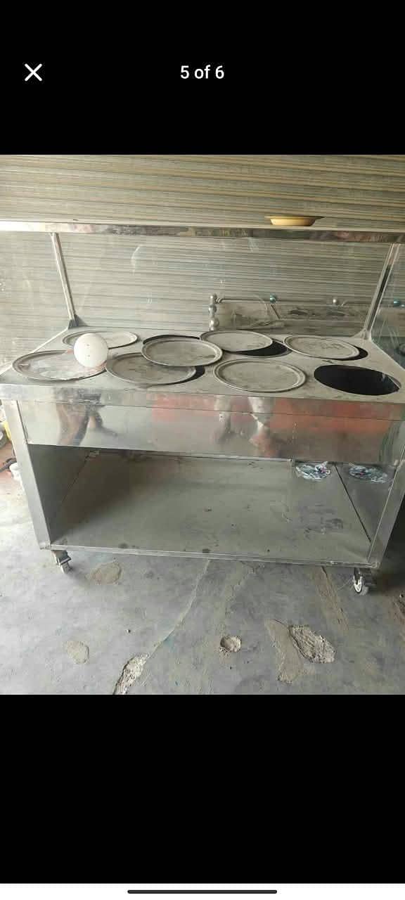 مکمل تندور اور فوڈ اسٹال کا سامان برائے فروخت 3