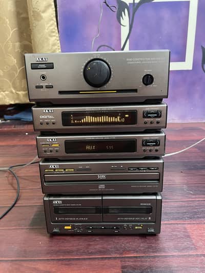 AKAI PA 750 5.1 SYSTEM LG SYSTEM AND SONY SPEAKERS