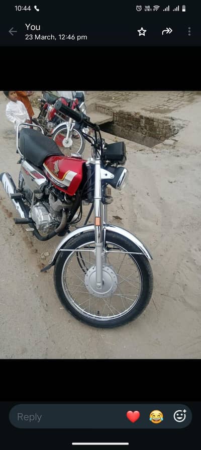 Motorcycle CG 125 Self