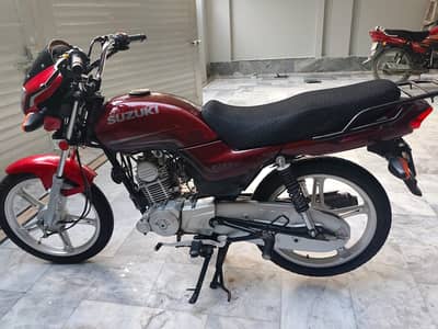 Suzuki GD 110 Red | 2020 Purchase | 30,000 KM | New Tyres | Excellent
