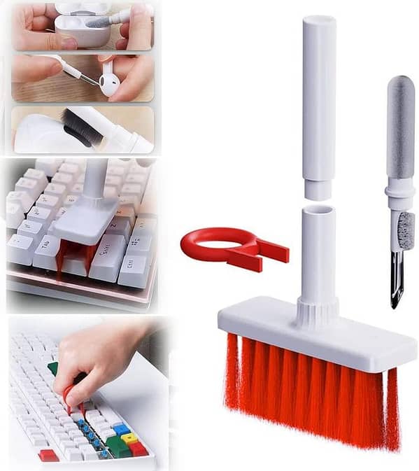 5-in-1 Multifunctional Cleaning Kit for Computer Keyboards and Earphones
