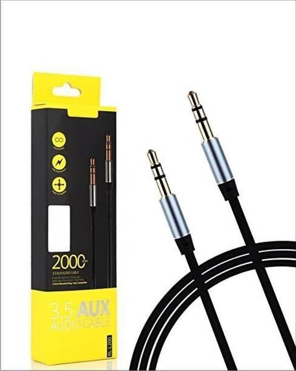 RL-L200 3.5mm AUX Audio Cable in Black