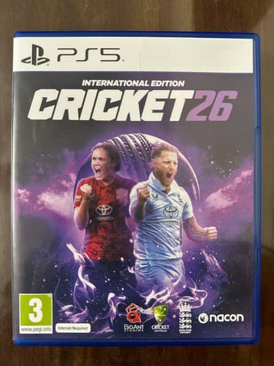 Cricket 26 Ps5 Game in Excellent Condition