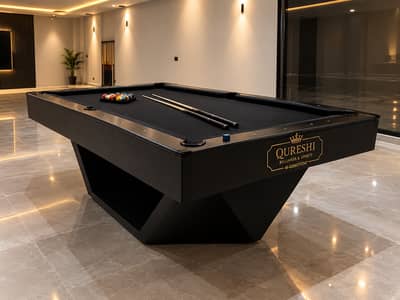 Custom Billiard Tables | Billiard Tables | Qureshi Snooker Tables