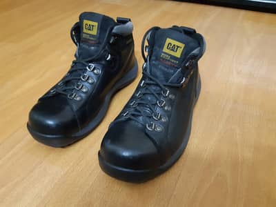 Original Caterpillar Hydraulic Mid Cut Steel Toe Boots / Shoes Men's
