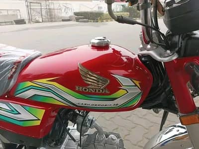 Honda CD 70 CC model 2023 for urgent sale