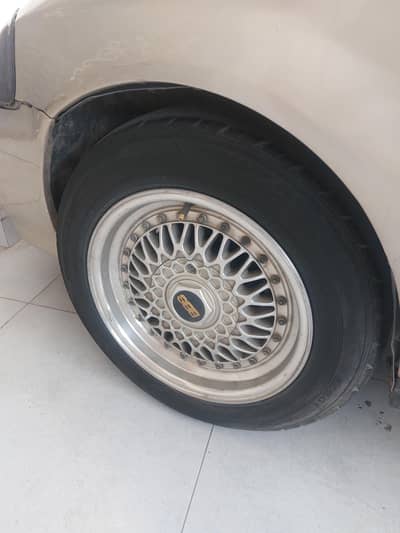 15 Inch BBS Alloy Wheels For Sale In 10/10 Condition