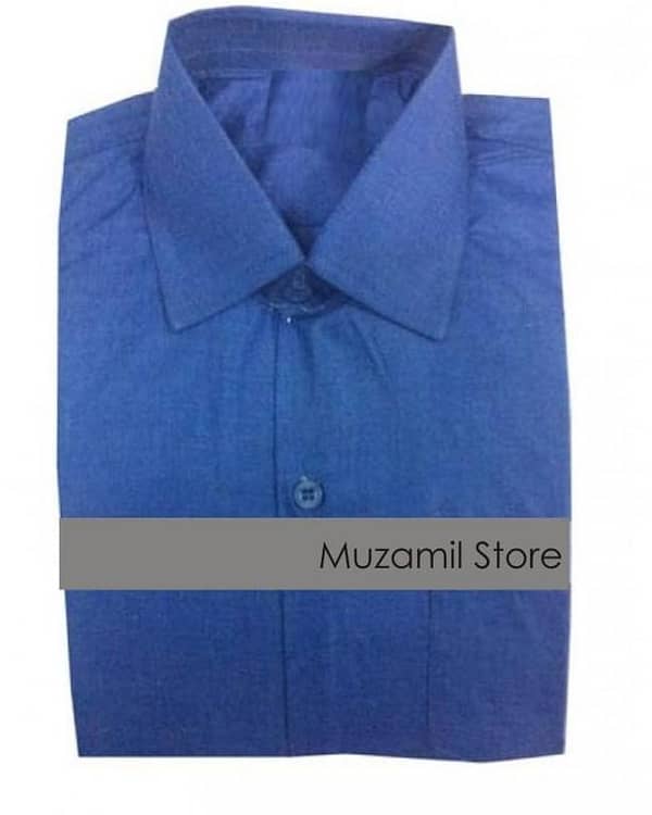 The Educators Blue School Shirt for Boys Age 5 - 6.5 Years - Model 22 Number 5