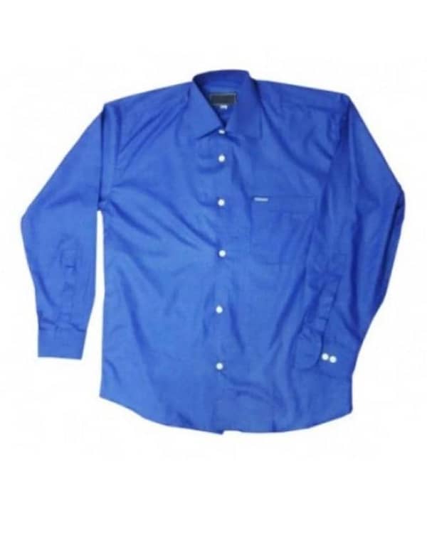 Blue School Shirt Sizes 20 to 28 for Ages 4 to 12 by Full Bazoo
