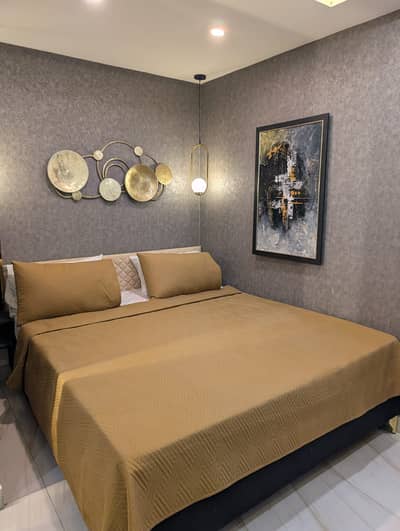 Studio Furnished Apartment Front Side For Sale In Overseas B Bahria Town Lahore