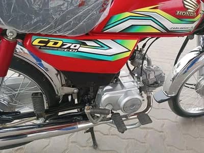 Honda CD 70 CC model 2023 for urgent sale