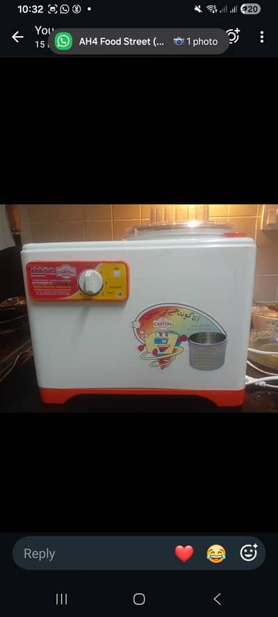 Dough kneader capacity 3.5