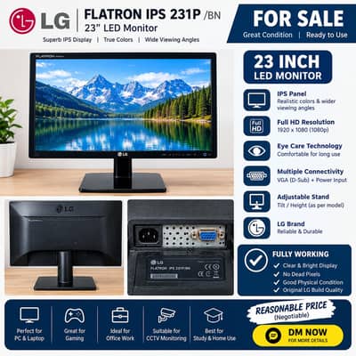 23" LG Flatron