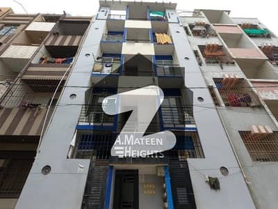 A. Mateen Height Flat Of 450 Square Feet In Korangi - Sector 31-G