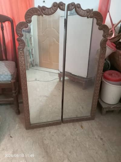walnut wood mirror frames