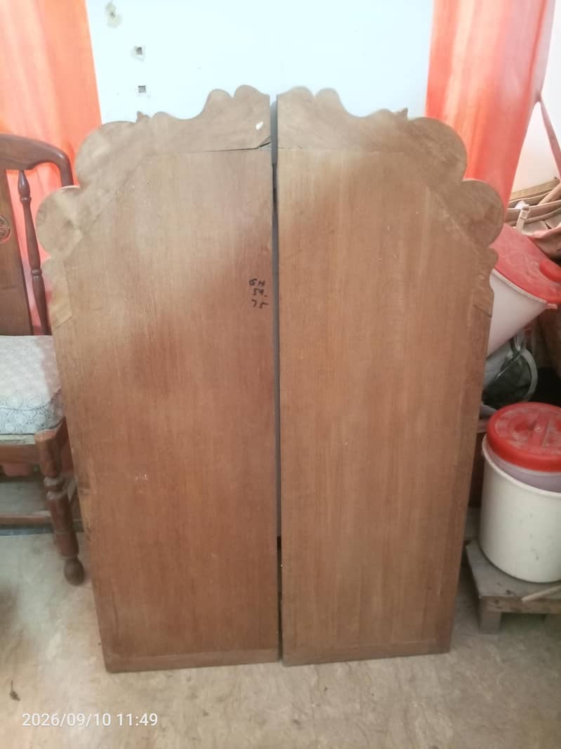 walnut wood mirror frames 1