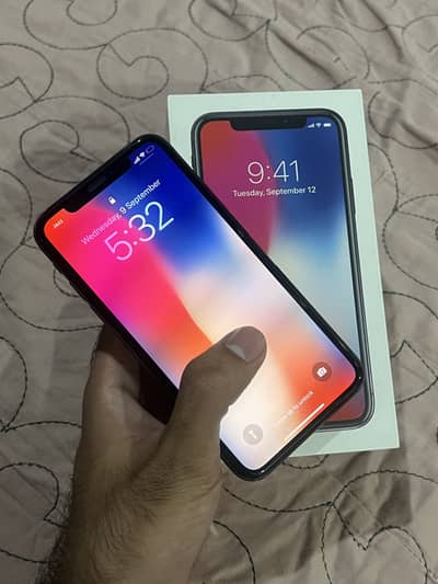 iPhone X (64gb) Official pta approved with box