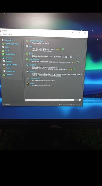 gaming pc with borderless led
