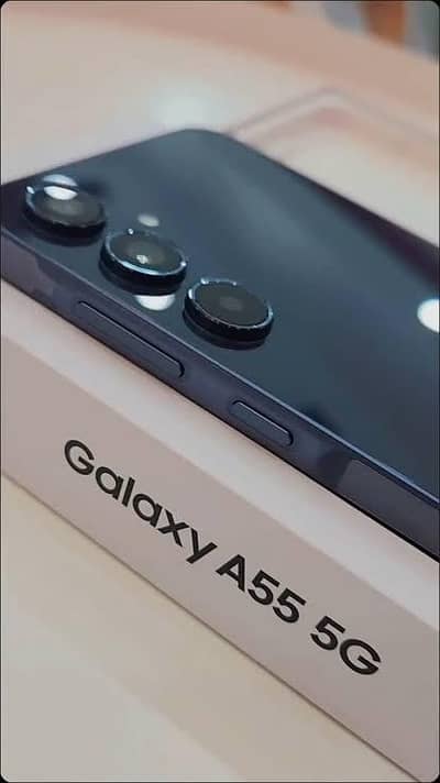 Samsung A55 5G Official PTA With Box 10/10 New