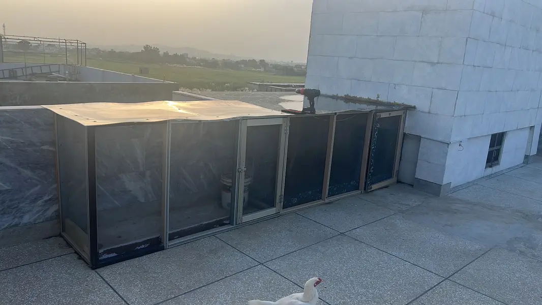 PVC waterproof cage for Hens