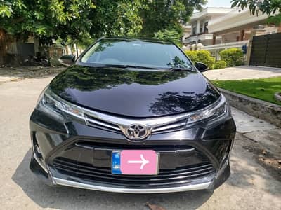 Toyota Altis Grande 2022 (black Interior)