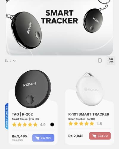 Ronin smart GPS trackers