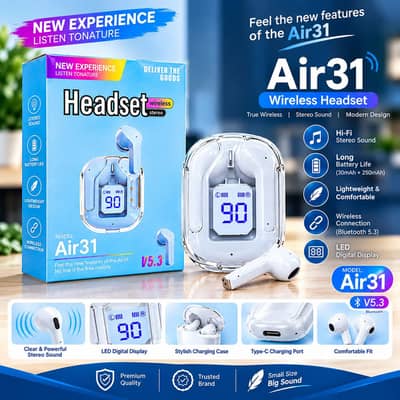 Wireless Stereo Headset Air 31