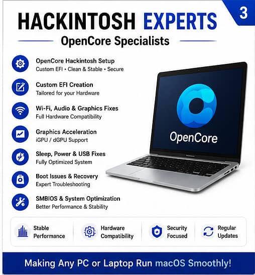 Mac Operating System Installation Hackintosh MacOS 3