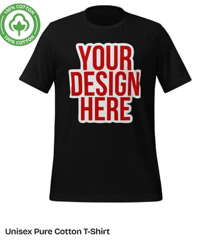 Available in all colors. Add your name, favorite design, or photo