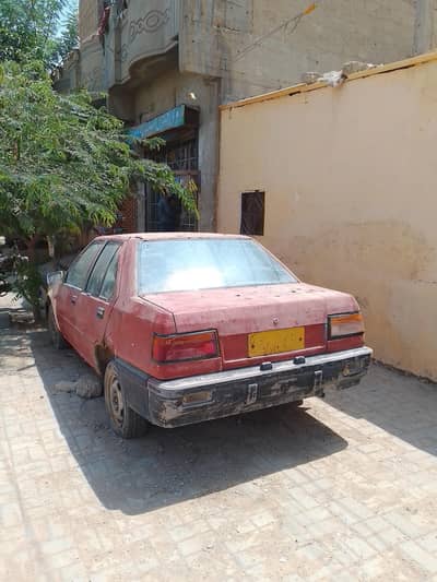 Mitsubishi Lancer 1986 model scrape me lene wale bhai rabta kary