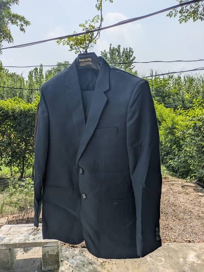 navy blue 3 piece suit