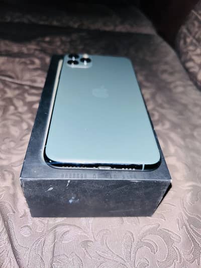 Apple iPhone 11 Pro Max 256gb PTA approve water pack