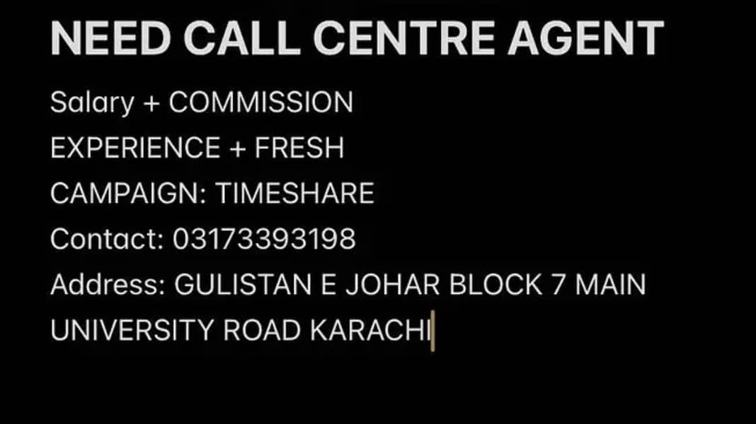 Calling agent 0